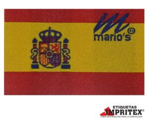sellos textiles personalizados ropa bandera